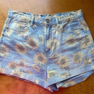 NWT American Eagle Outfitters Mom Denim Shorts